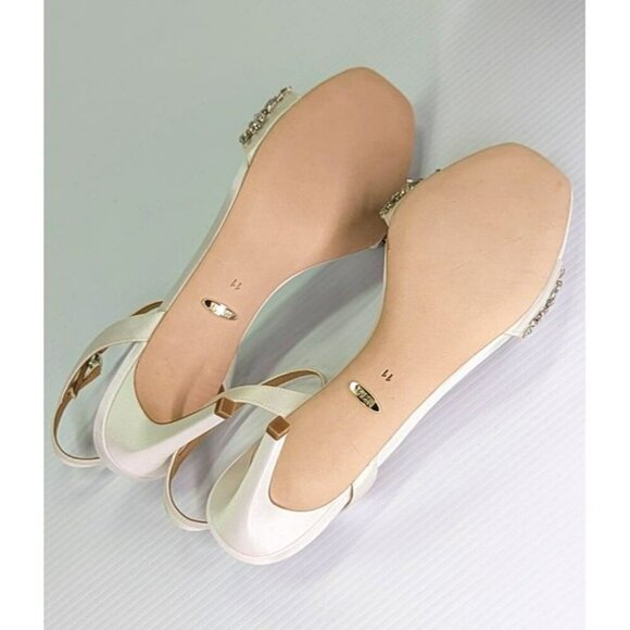 Badgley Mischka Women's Rider Ankle Strap High Heel Sandals Size 11 (MSRP $235) - Picture 8 of 10